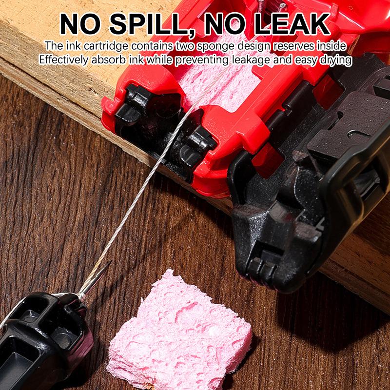 Woodworking Tool Carpenter Manual Ink Marker Scriber With Chalk Lines Woodworking Scriber Ink Fountain Marking Tools