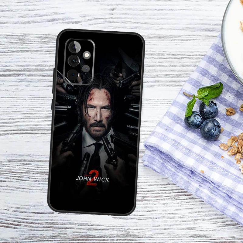 John Wick Keanu Reeves Case For Samsung Galaxy A54 A34 A14 A56 A36 A16 A06 A13 A53 A12 A22 A32 A52 A35 A17 A15 A55