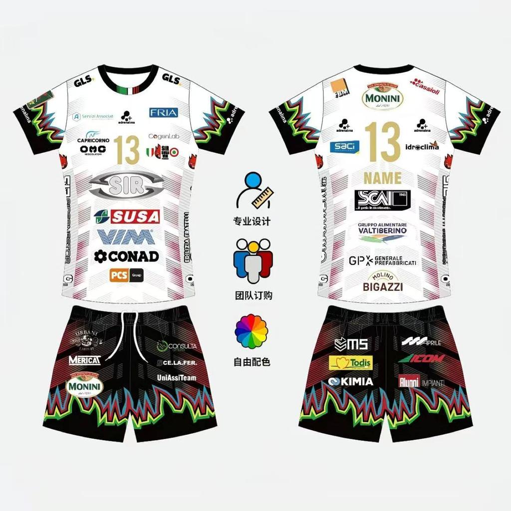 2026 Bambini Adulti No. 13 Maglia da Pallavolo T-shirt Completo Abbigliamento da Partita Ishikawa Casa Campioni Set Sportivo T-shirt e Pantaloncini