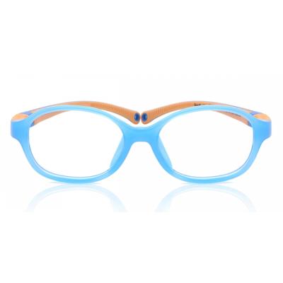 Full Rim Oval Blue Smartbuy Kids Doodle 9021 C2 Fashion Kids Eyeglasses