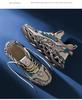 2023 Autumn Men's Tide Sports Shoes with 3D Printed Outsole, Super Light, High Sole, Size 46