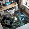 Batman Pattern Rug, Indoor/Outdoor Mat, for Picnic, Gameroom, Bedroom, Office, Living Room, Home Decor Carpet, Birthday Gift