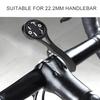 Cycling Bike GPS Computer 22.2mm Handlebar Mount Extension Bracket Holder for   IGPS Black