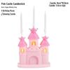 Decorazione per Torta Castello delle Fiabe con Ornamenti di Principe e Principessa