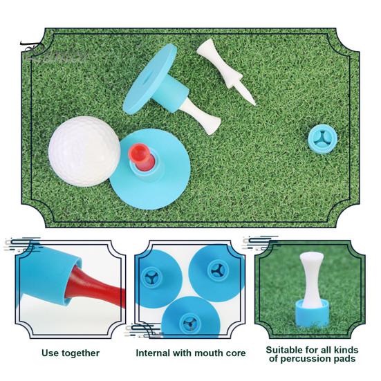 Zestaw uchwytów na tee do golfa z gumy Core Design Golf Nails Training Driving Range Tee Stable Golf Holder dla entuzjastów golfa