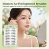 Doe Lashes Enhanced Volume Effect Segment False Eyelashes for Natural Look