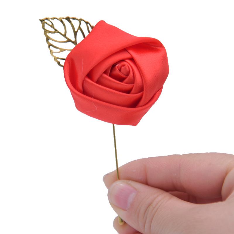 Korean Style Artificial Flower Corsage Brooch for Women: Suit, Coat, Accessories (DD744)