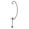 Portable Camping Lamp Hanger, Fly Coils Lantern Stand Magnetic Base Stand with   Holder for Garden and Hiking Trips