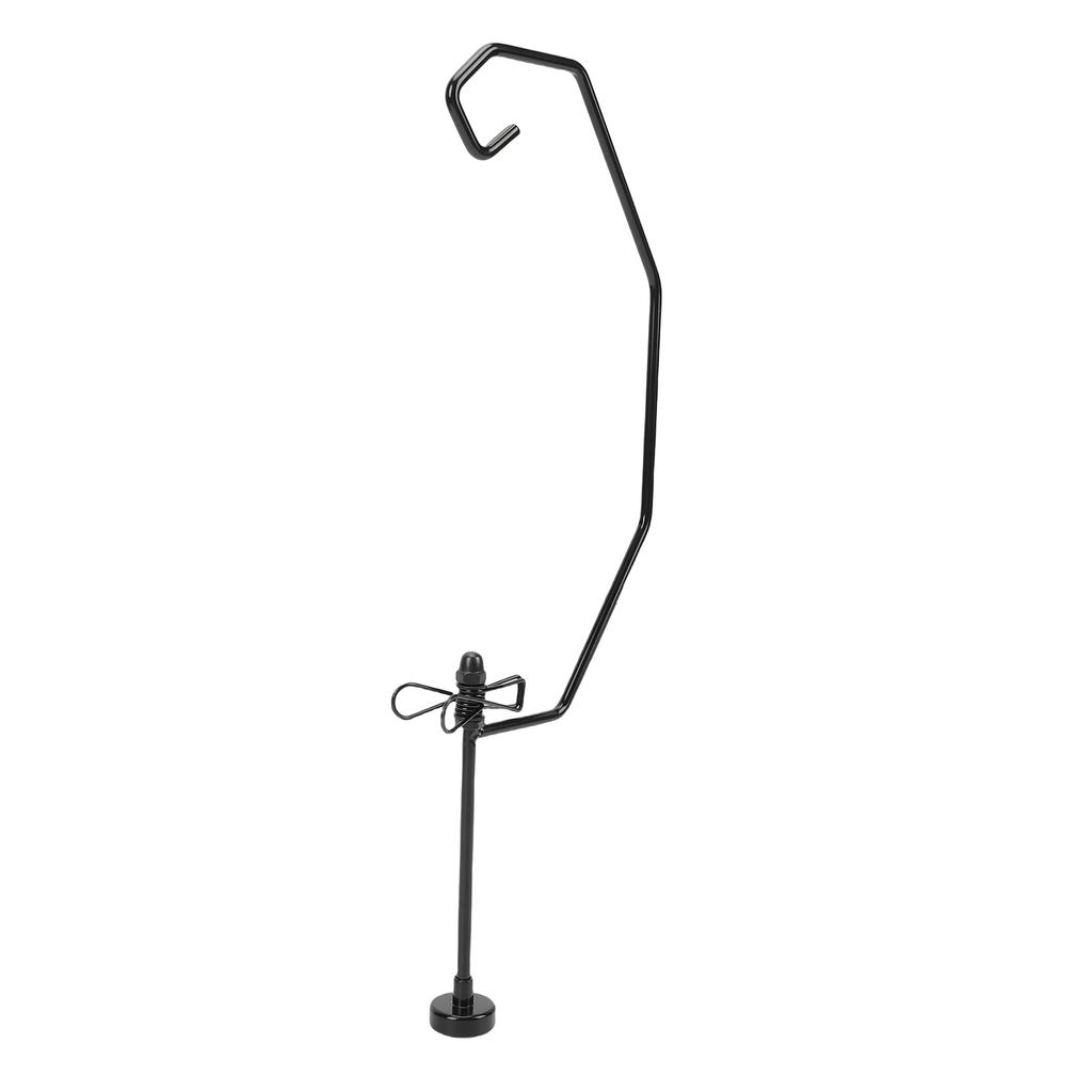 Portable Camping Lamp Hanger, Fly Coils Lantern Stand Magnetic Base Stand with Holder for Garden and Hiking Trips