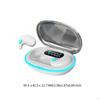Earbuds Earphones In Ear for Work Travel Ergonomic Portable with Charging Case Headphones