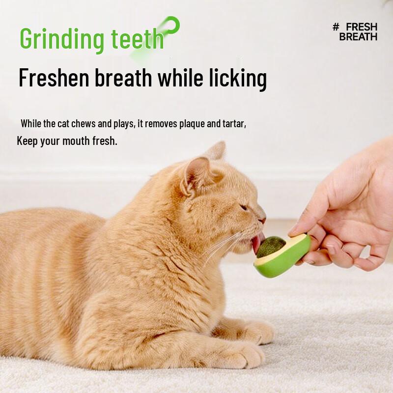 Avocado Catnip Ball Toy (10-Pack)