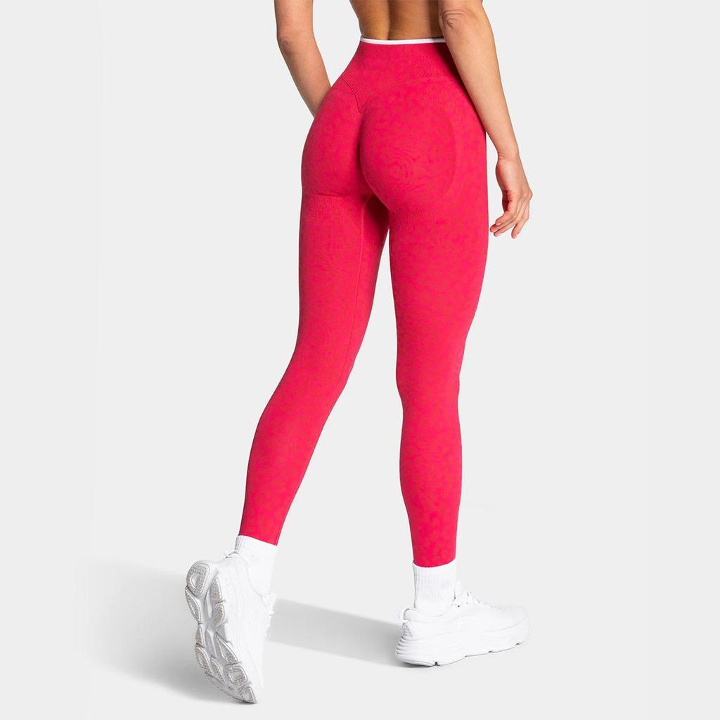 Pantaloni da Yoga a Vita Alta con Stampa Leopardo e Controllo Pancia per Fitness & Sport