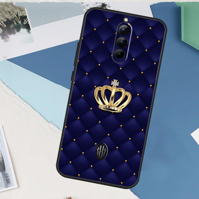 Quilted Texture Sofa Pattern Crown For Nubia Red Magic 10 Pro Plus 6 7 6S 7S Pro 5G 6R Case For RedMagic 8S 9S 9 8 Pro Plus