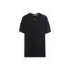 T-shirty OFF WHITE Męskie Czarny Okrągły Dekolt Umiarkowany OWAA029R187700081040