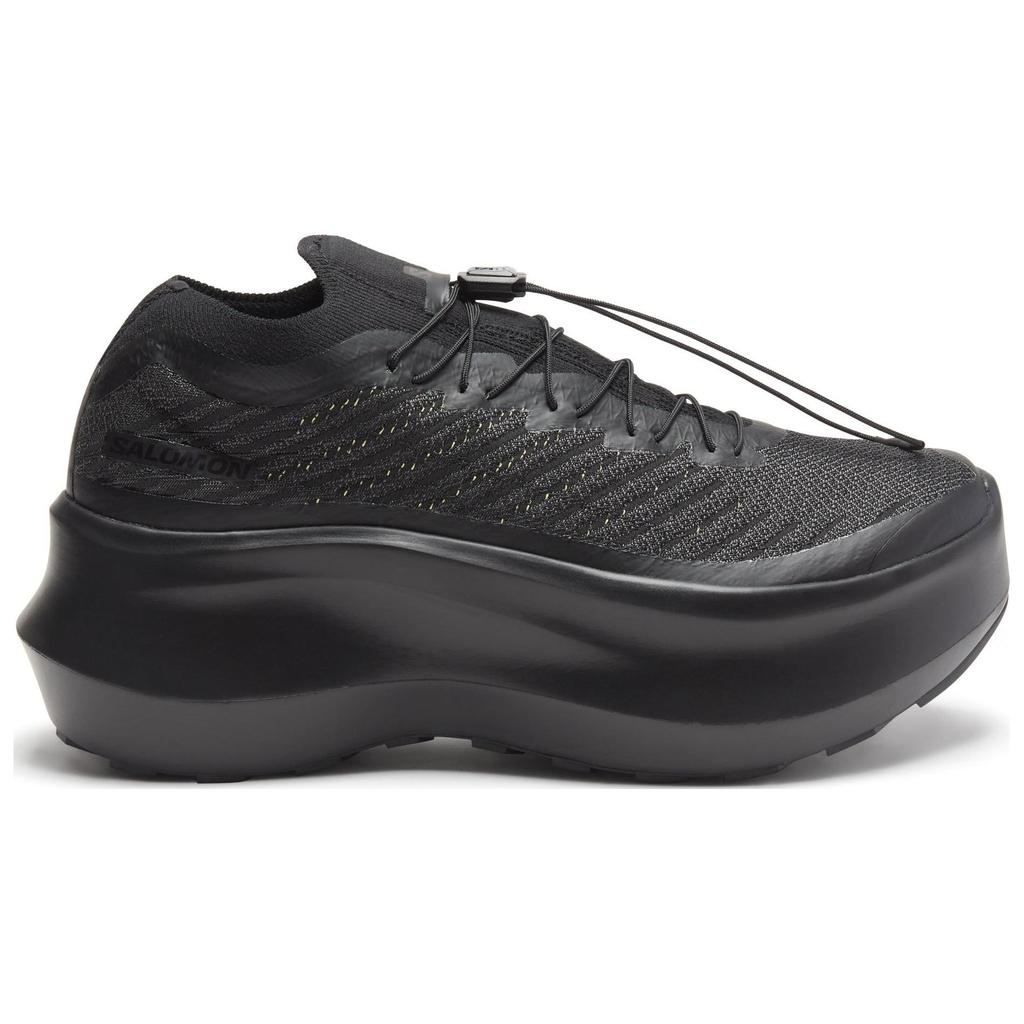 Comme Des Garçons Shirt X Salomon Pulsar Advanced Outdoor Functional Shoes Unisex Sneakers Black 471952
