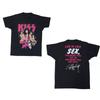 KISS 1987 Crazy Nights Paul Stanley noir 2 faces T-shirt Unisexe