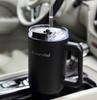 STEEL THERMAL MUG 1200ml WITH HANDLE AND STRAW KM-2172