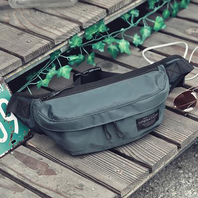 Riñonera para hombre, estilo moderno, estilo coreano, bandolera pequeña, informal, para el hombro