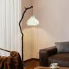 Brand New Zen Retro Wabi-Sabi Fabric Lantern Floor Lamp for Living Room & Tea Room Atmosphere