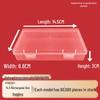 14.5 Cm Clear PP Plastic Rectangle Storage Box for Stationery, Accessories, Beads & Jewelry