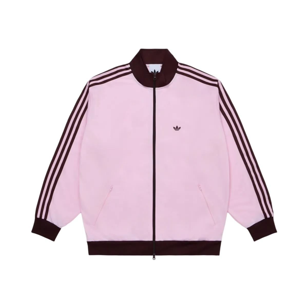 adidas BB Track Top  Clear Pink  Men s KC3334 S