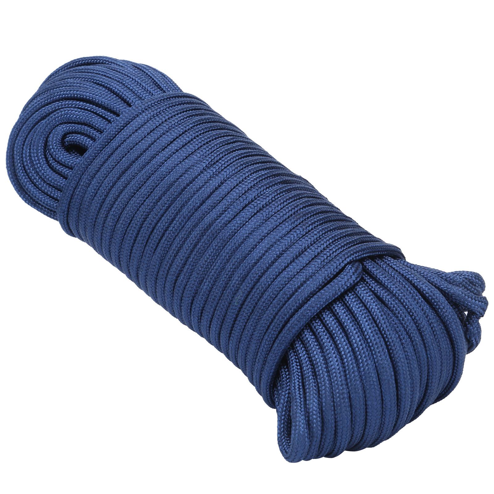 

650 Военная спецификация 10-жильная альпинистская веревка Открытая сушильная веревка Спасательная веревка Темно-синяя