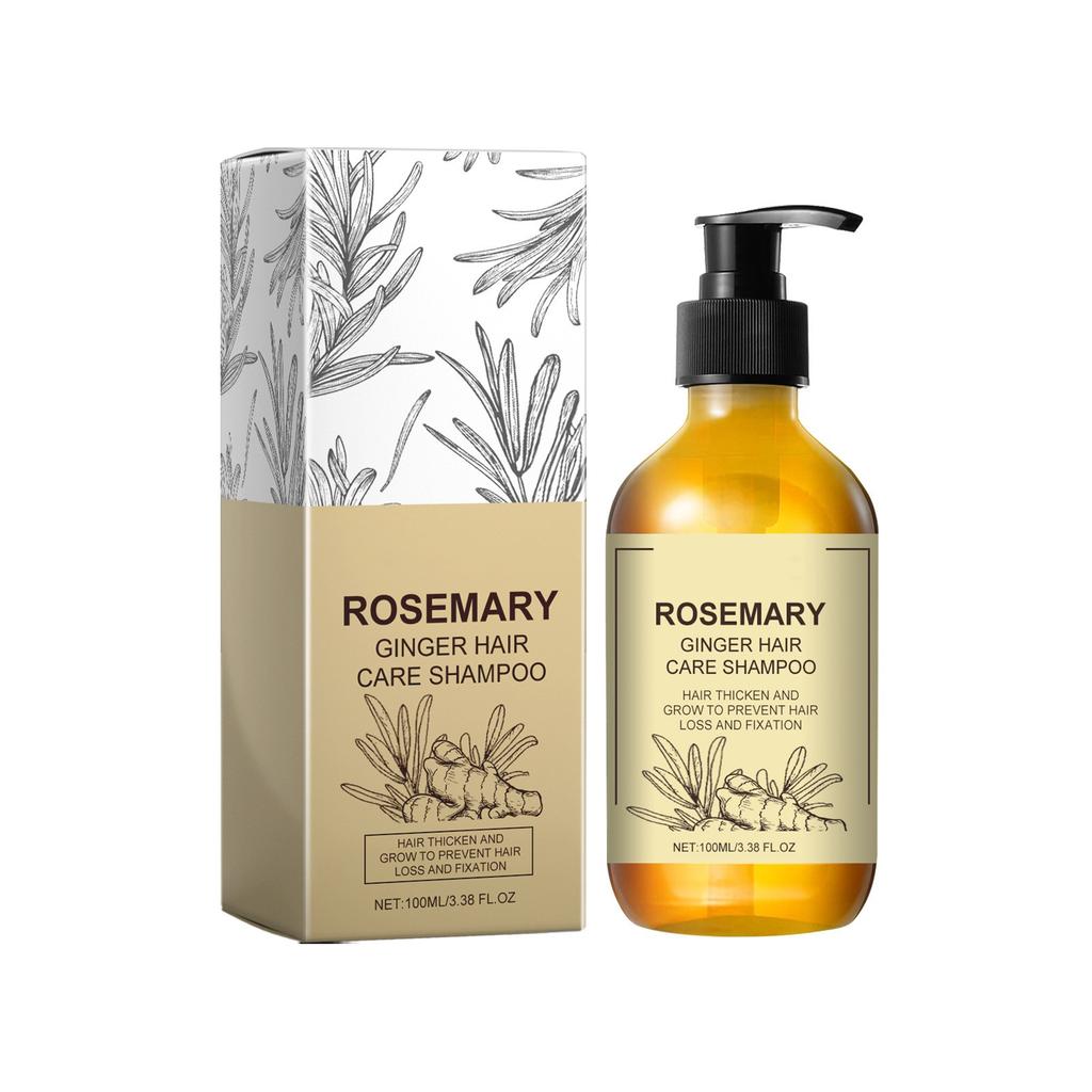 Rosemarys Gingers Shampoo Deep Cleansing Repairs Dry Frizzy Soft Strong Hair Care Shampoo 100ML