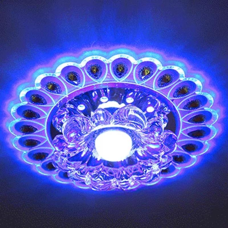 Moderní křišťálové sklo LED stropní bodové světlo chodba hala ulička veranda přisazené zapuštěné bytová dekorace svítidlo