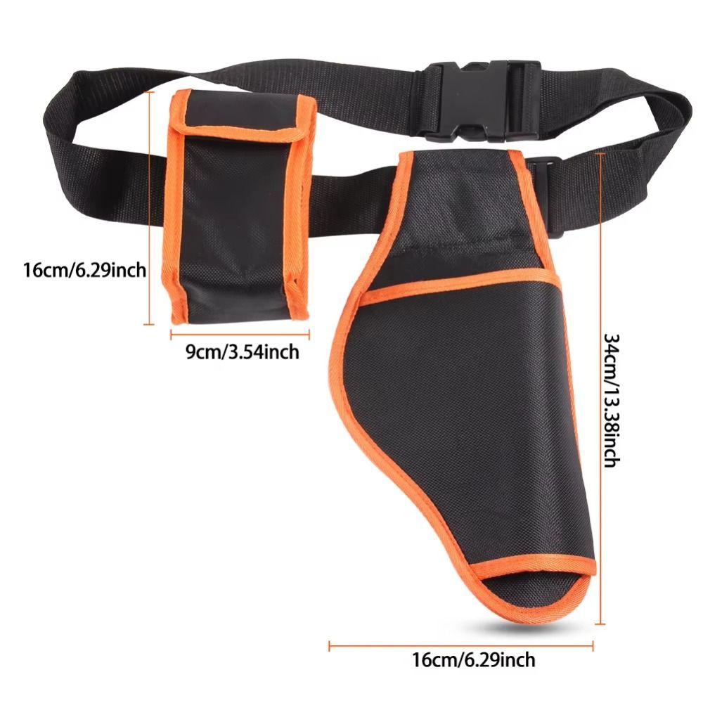 Wearable Shear Storage Tools Bag Battery Storage Box Belt Tool Kit Screws Nails Drill Bit