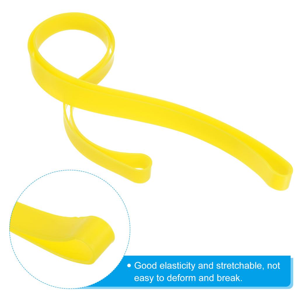 Towel Bands, 6 Pack Elastic Elastic Beach Chair Towel Clips Silicone Rubber Bands Straps for Beach Pool Cruise Chairs