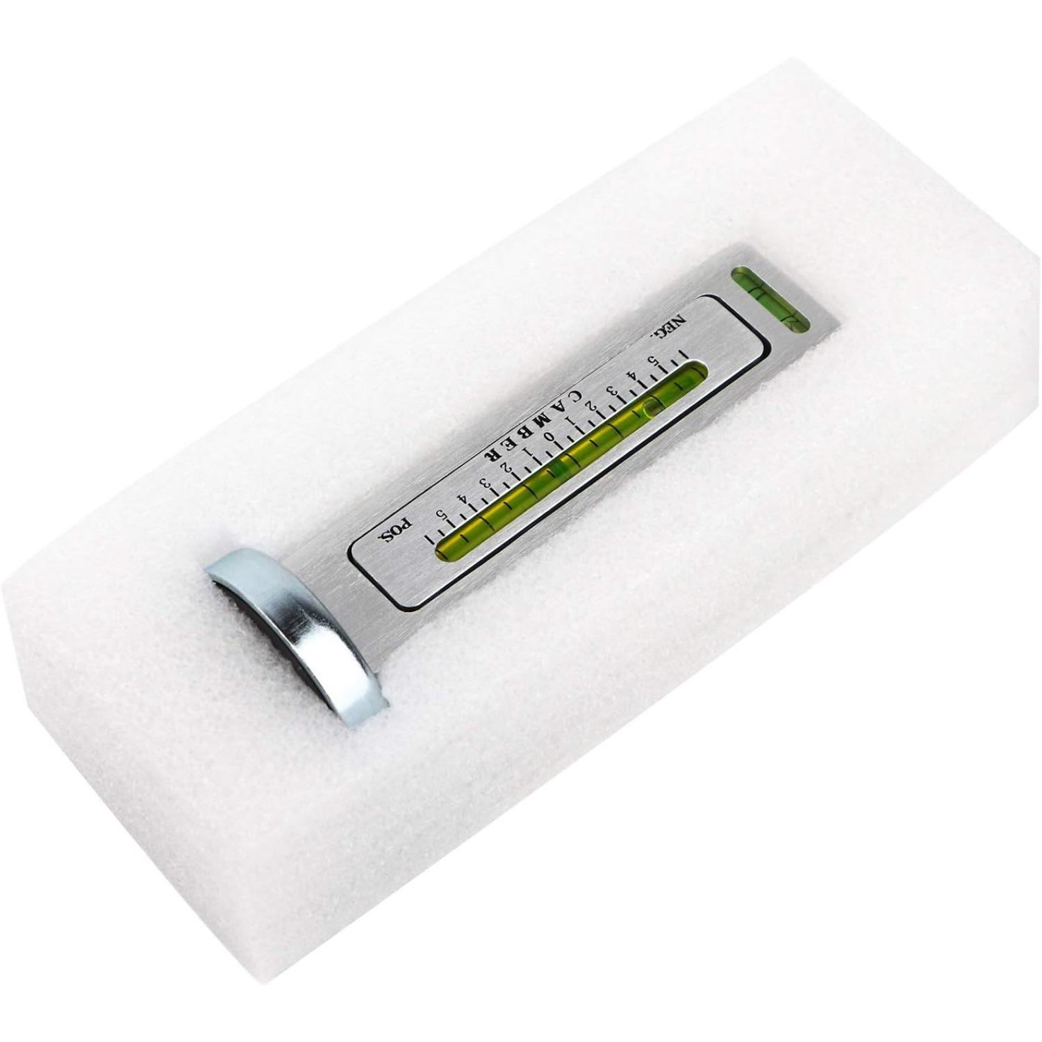 

Датчик падения с магнитным выравниванием, измерение оси автомобиля, гусеница автомобиля, регулировка падения, инструмент для распорки развала, инструмент для измерения оси, датчик оси для универсальных легковых автомобилей, грузовиков 12.5*3*5cm серый