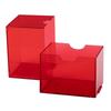 Dragon Shield Card Box: Clear Red Strongbox