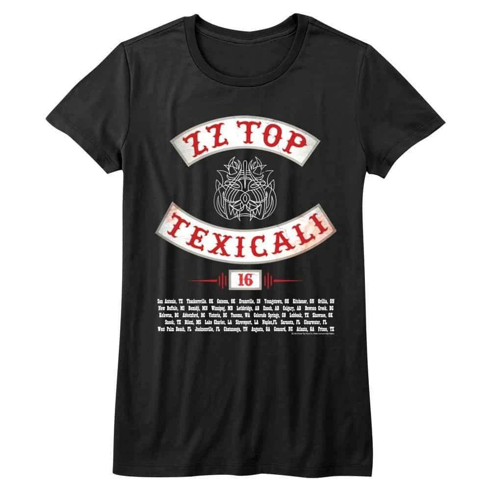 ZZ Top Texicali Tour 2016 Women s T Shirt M