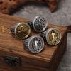 Bague CSPB Croix Bague Homme Bague Tendance Bijoux