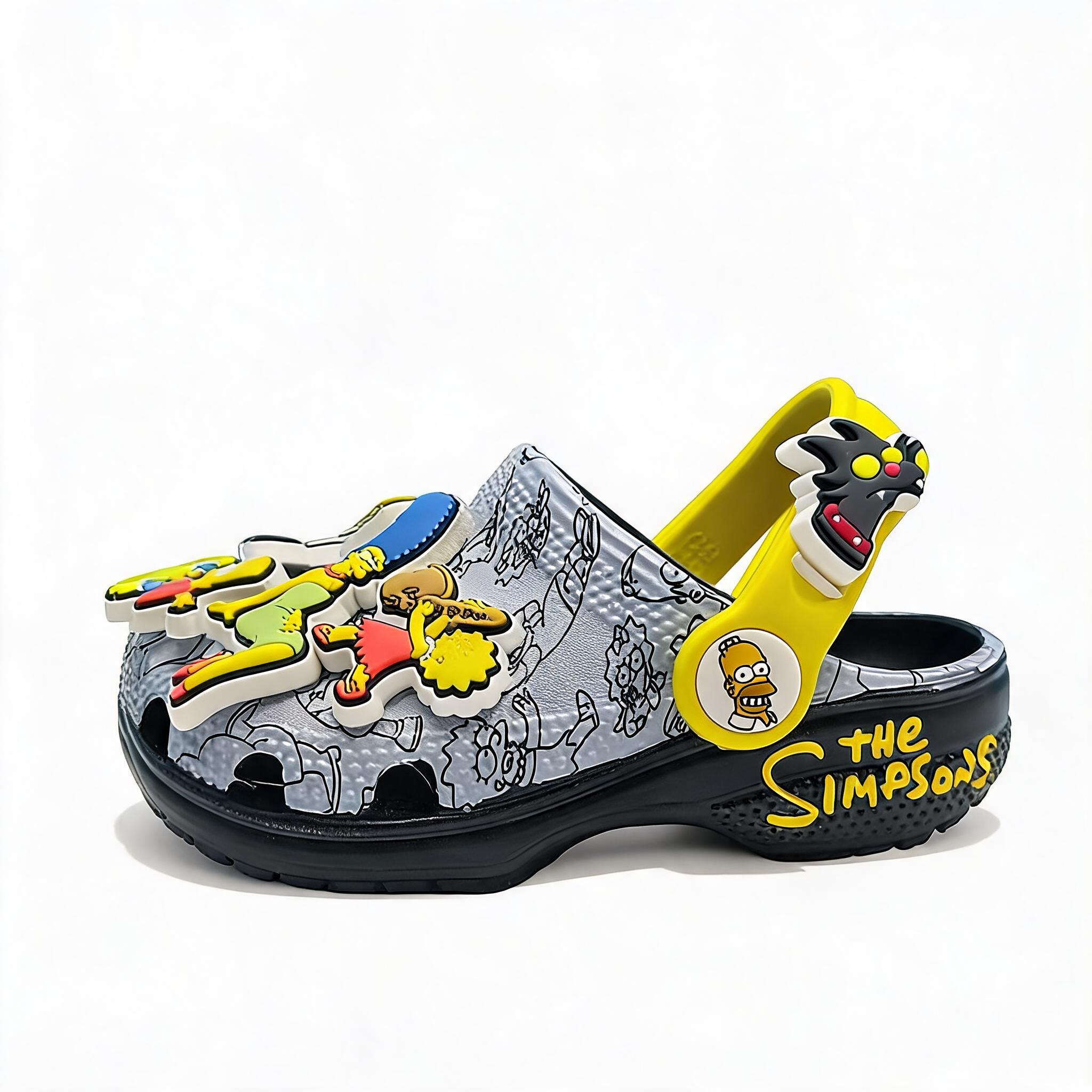 crocs Classic The Simpsons C8/24-25/15cm слоновая кость