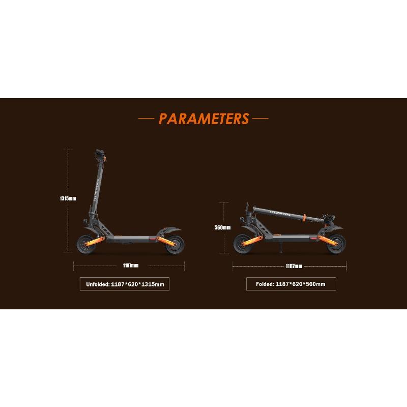 2025 KuKirin G2 PRO Elektrická koloběžka 48V 15.6AH Vysokokapacitní Silniční Elektrická Koloběžka s Velkou Baterií pro Jízdu na Dlouhé Vzdálenosti