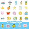 100 Small Size 4Cm Small Fresh Animals Mixed And Matched Children'S Cute Cartoon Graffiti Stickers