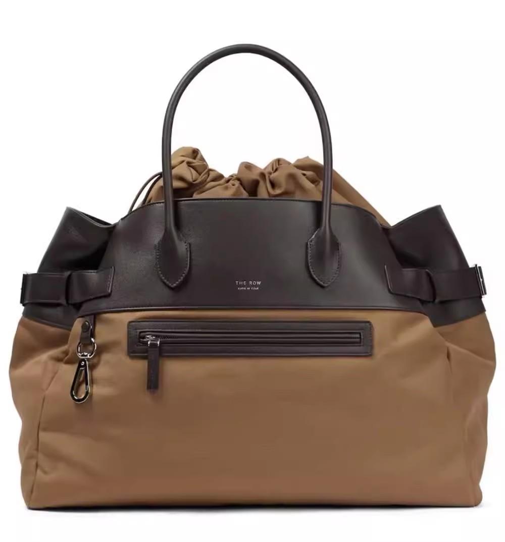 

Niche Women S Bag Margaux17 Nylon Cowhide Large-Capacity Handbag Casual Tote Bag бордовий