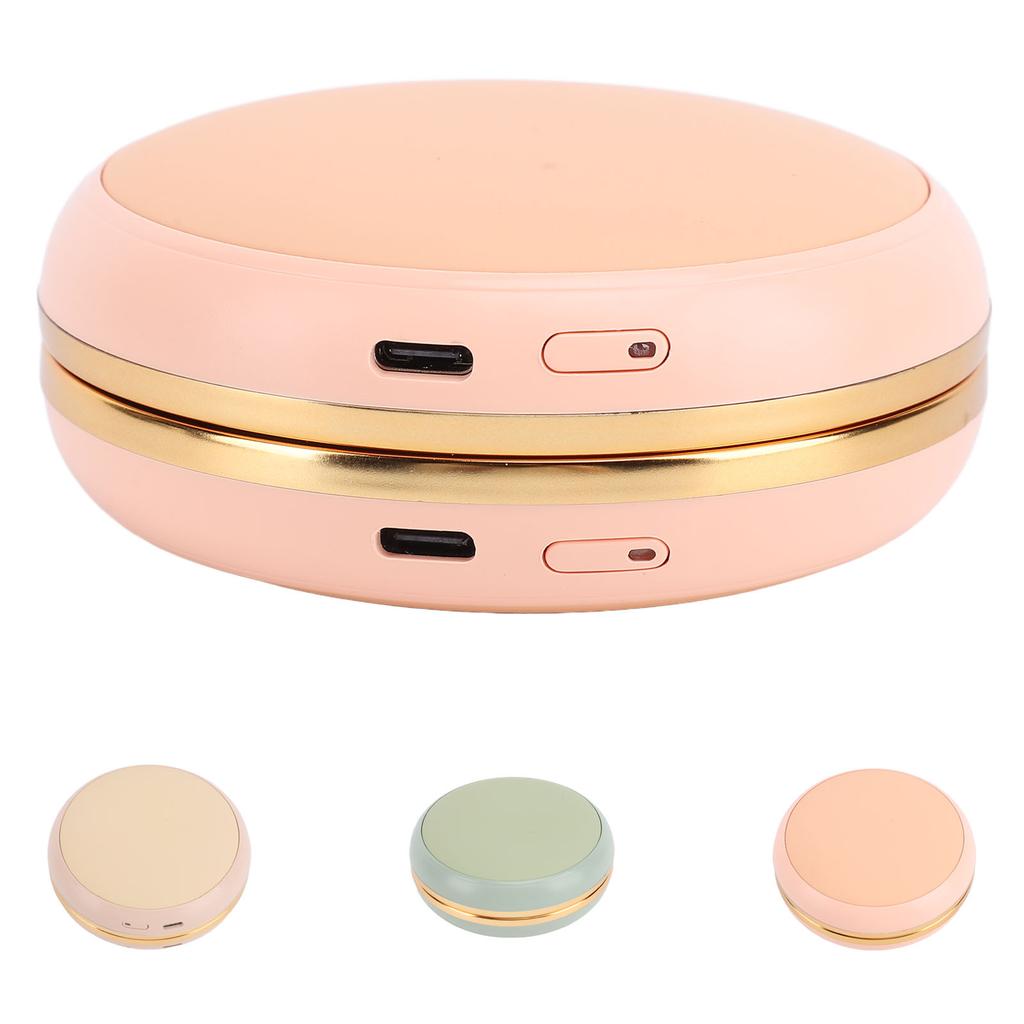USB Hand Warmer 2 Temperatures Fast Dual Sided Heating Multifunctional Power Bank Pocket Heater with