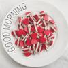 Creative Wooden Red Heart Photo Clips - Decorative Wall Hanging Ornaments