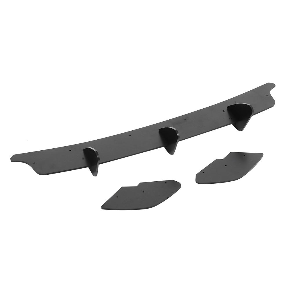 

3pcs set Matte Black Rear Bumper Diffuser With Side Splitters Fits for MK6 2009 2013