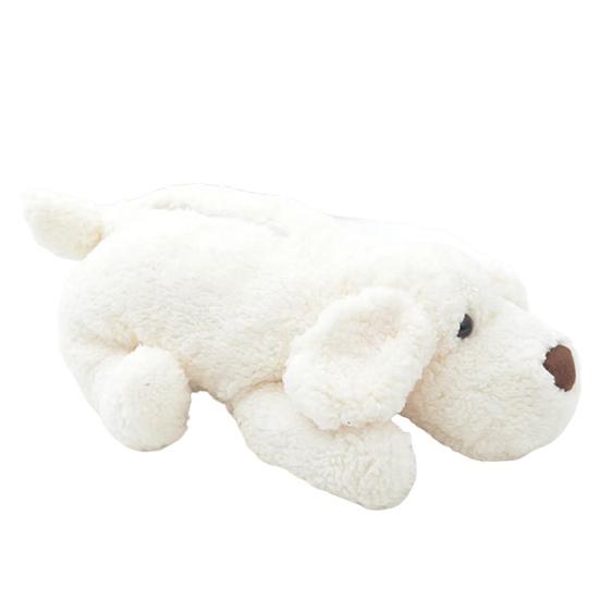 Große Größe Elastische Band Tissue Box Abdeckung Niedlichen Plüsch Teddy Hund Form Papier Container Fall Wohnaccessoires