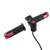 Throttle Grips With LED Display Screen Accelerator Handle For Electric Bike(golden)