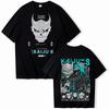 Anime Kaiju No 8 T-shirt Harajuku O-neck Casual Shirt