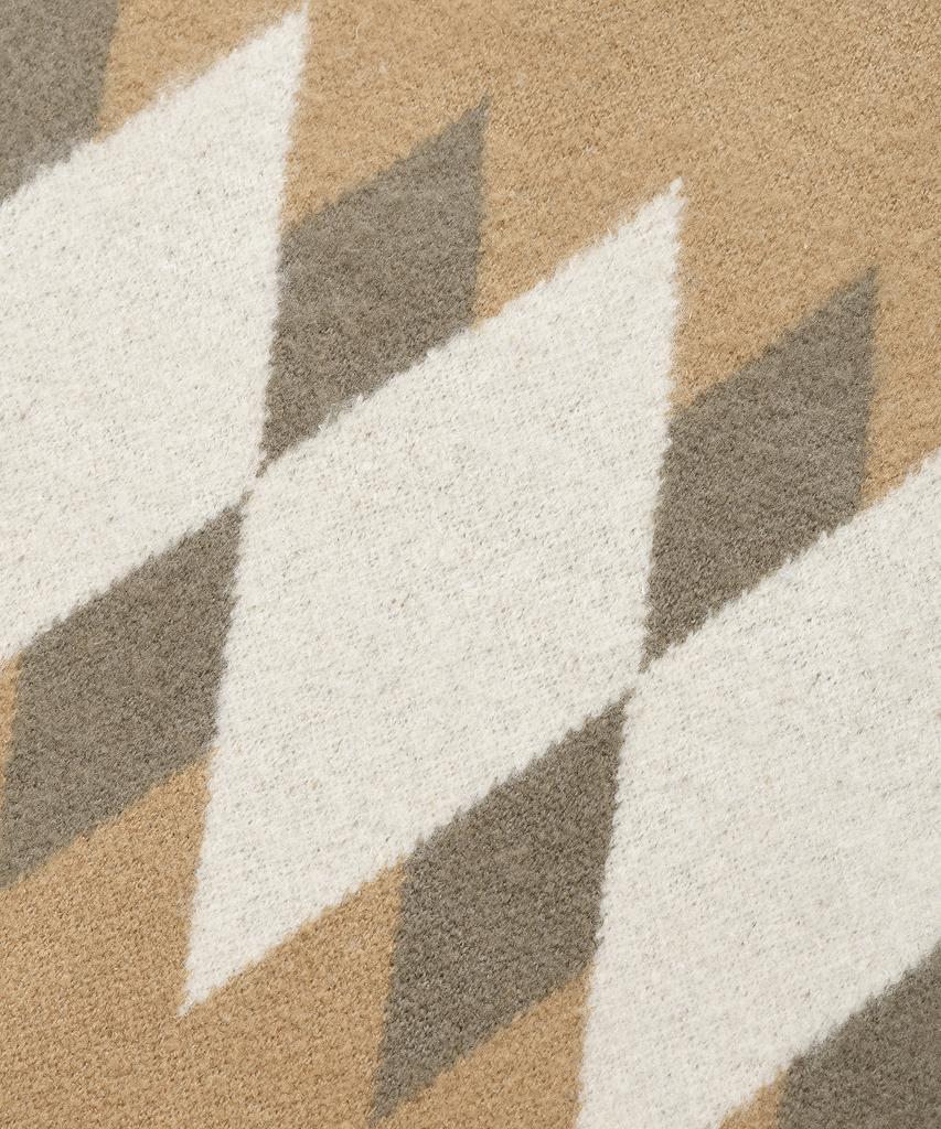 Saintpain Sp Diamond Jacquard Vest-Beige