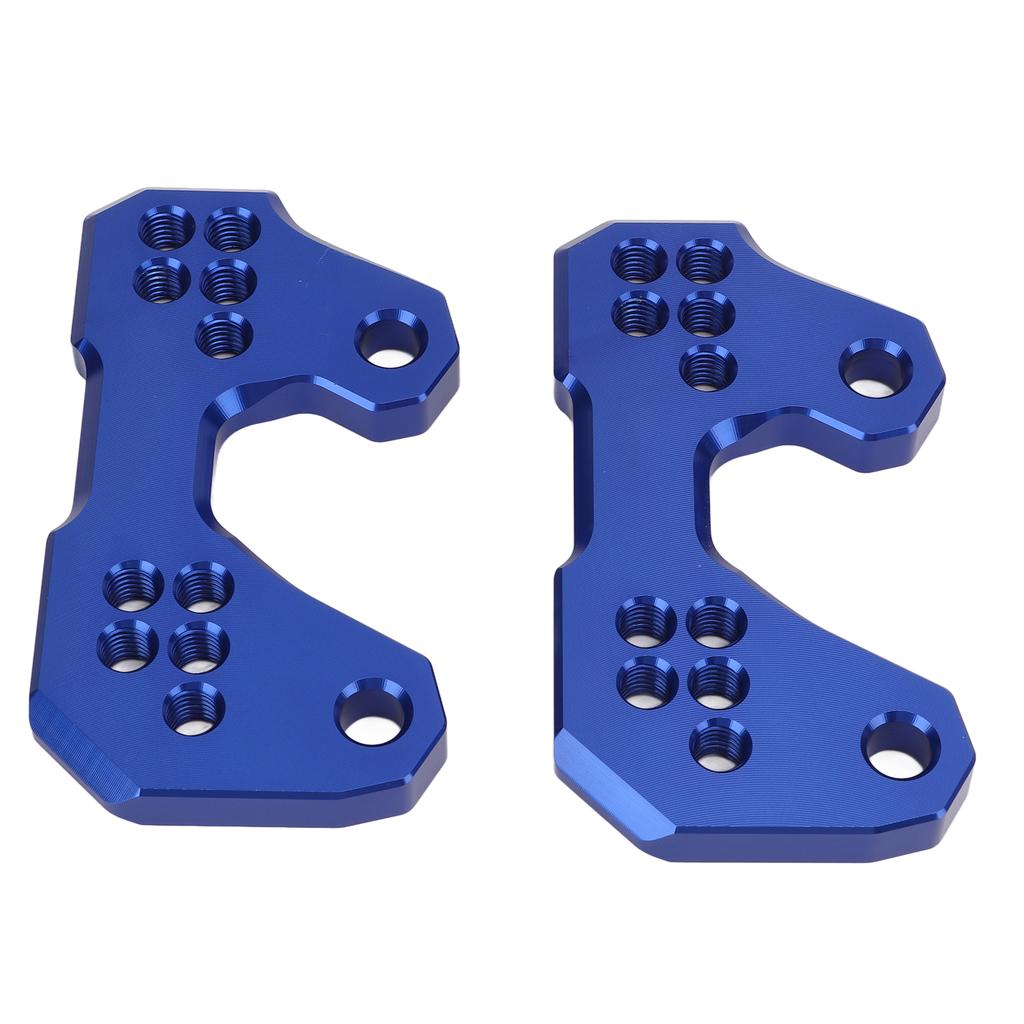2pcs Passenger Footpad Back Shift Bracket CNC Aluminium Alloy Replacement for YZF R3 MT25 MT03Blue