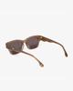 Seupeulingseuteulingseu Semi-Wide Square Shape Sunglasses Page 48 [Khaki Gray]