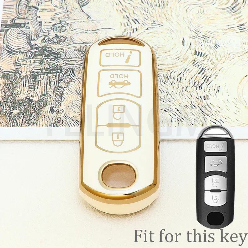Shell For Mazda 2 3 6 Cx-5 Cx5 Cx-3 Cx7 Cx-9 Cx30 Atenza Axela Demio 4 Button Tpu Car Key Case Cover Key Protector Accessories