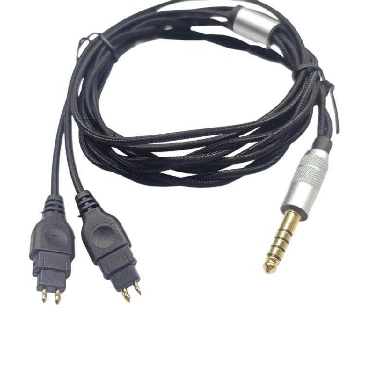 4.4mm Headphone Cable Replacement Cable Wire Connector Transmission Extension Cord for HD580 HD600 HD650 HD660S