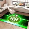 1PC rug Saint-etienne Football Club Carpet, Chair Rug,Area Rug for Office Bedroom living rooms bedroom, Doormat decor Christmas fan gifts